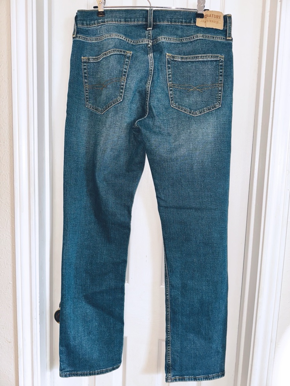 Men’s Lot of Two 34 x 32 Denim Jeans Signature Levi Strauss Goodfellow - Picture 3 of 12